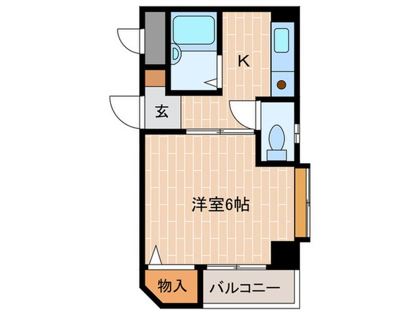 ヴェルビュ桜町の物件間取画像